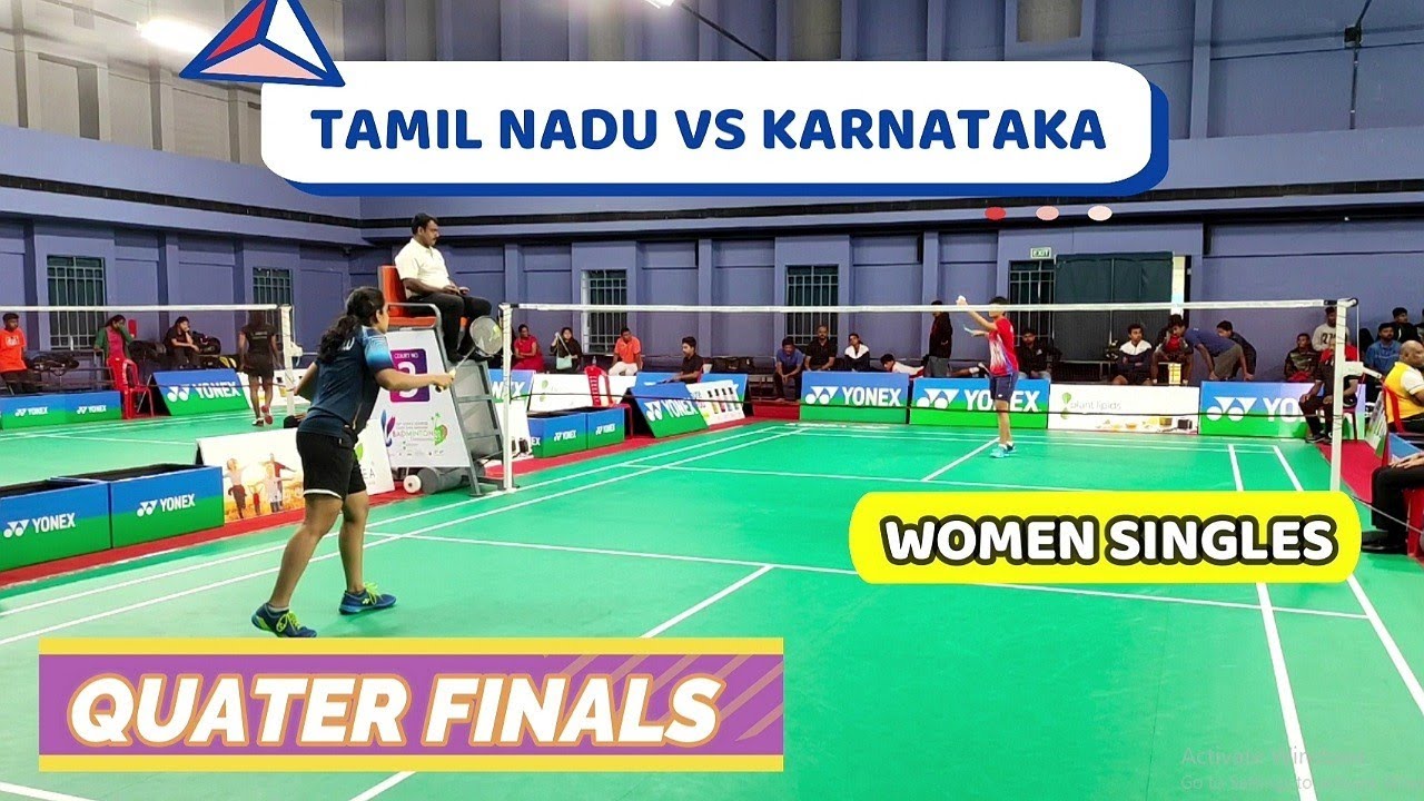 QUATERFINALS RAKSHITHA SREE vs DRITHI YATHEESH Women Singles SOUTH ZONE Indivudual Championship 2022