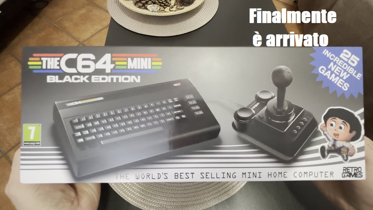 The c64 mini black edition