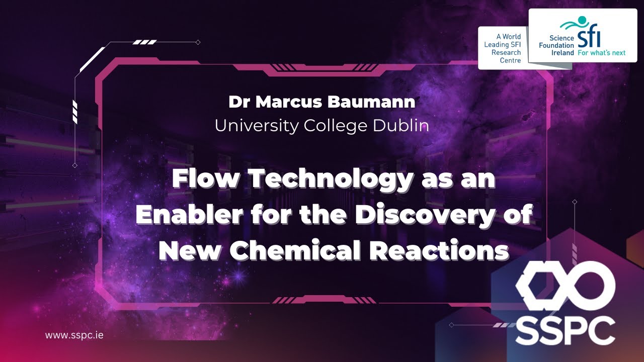 Dr Marcus Baumann: Flow Technology as an Enabler for the Discovery of New Chemical Reactions