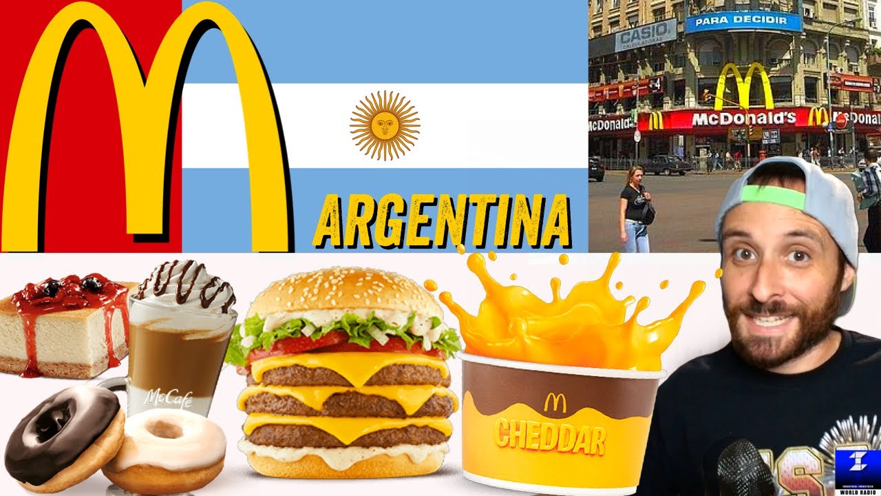 Меню McDonald’s в Аргентине и США | В чем разница?