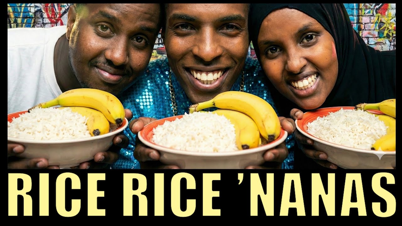 Rice Rice ’Nanas (Ice Ice Baby Parody) | Viral Somali Rice & Bananas Satire