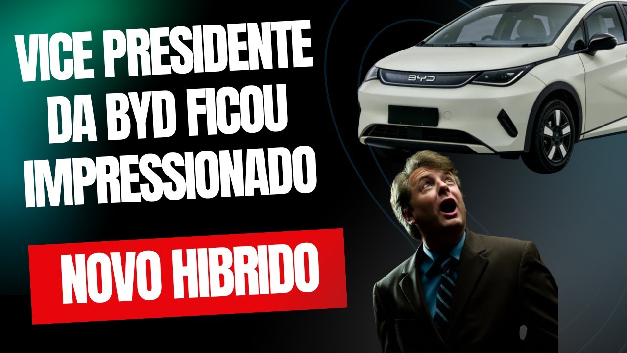 Esse novo hibrido da BYD vai custar MENOS que o elétrico...
