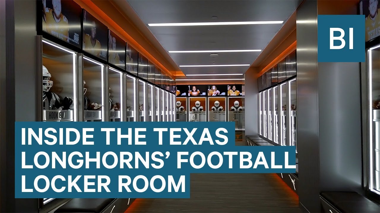 Inside The Texas Longhorns' $7 Million Locker Room