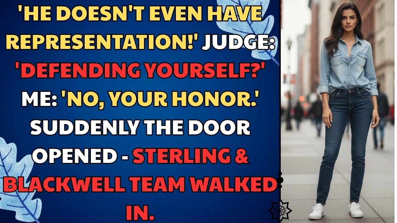 'He Doesn't Even Have Representation!' Judge: 'Defending Yourself?' Me: 'No, Your Honor' Drama Story
