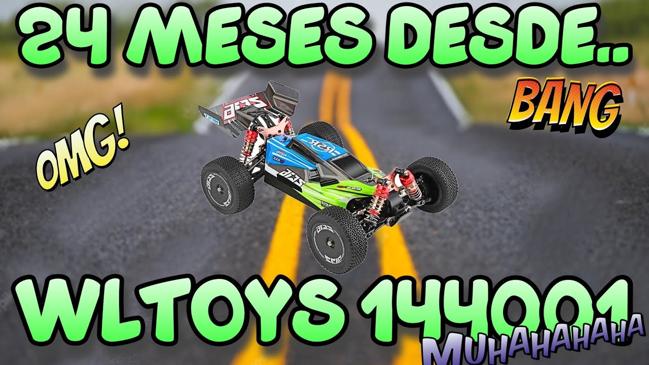 EL MEJOR COCHE RC DEL MUNDO 🚜 2 AÑOS DE WLTOYS 144001, TODO UN ACIERTO 🚀🐷