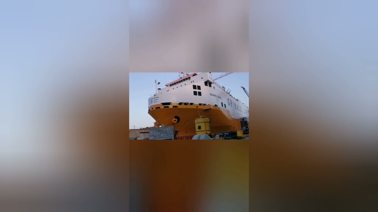 Grande Europa in DryDock May 2021 almost done 😍😍😍