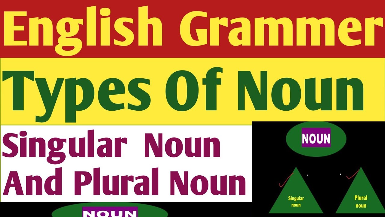 English Grammer Singular And Plural Noun Class By BIJAYA KUMAR PANDA SIR