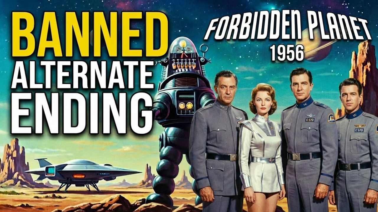 Запретная планета (1956): Запрещенная секретная концовка и скрытая правда, которую они пытались с...