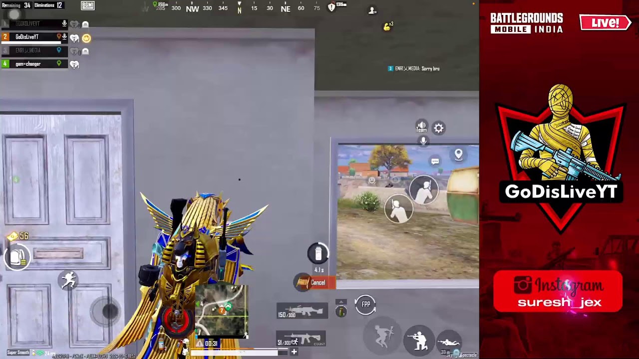 BGMI ULTIMATE ROYAL RANK PUSH 🔥|BGMI WITH GOD #livestream #bgmi#gaming #shorts #bgmi