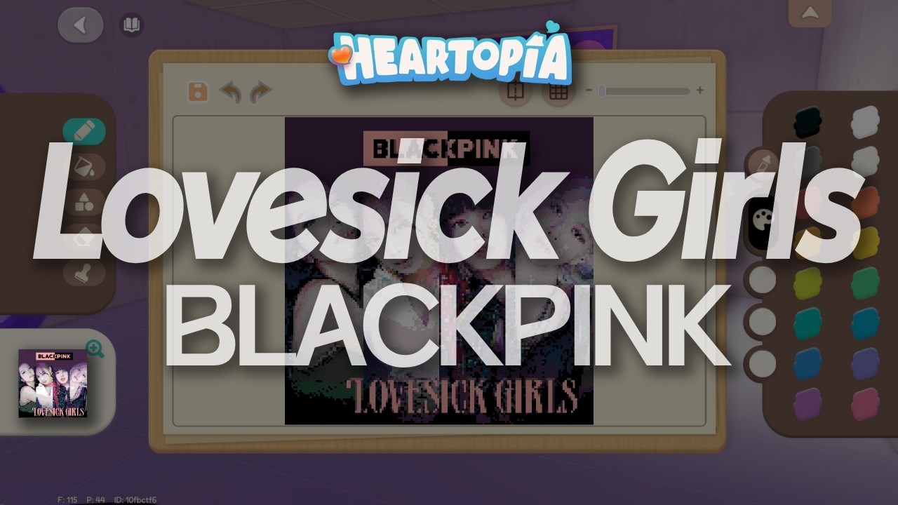 [두근두근타운] Lovesick Girls - BLACKPINK | Heartopia Piano