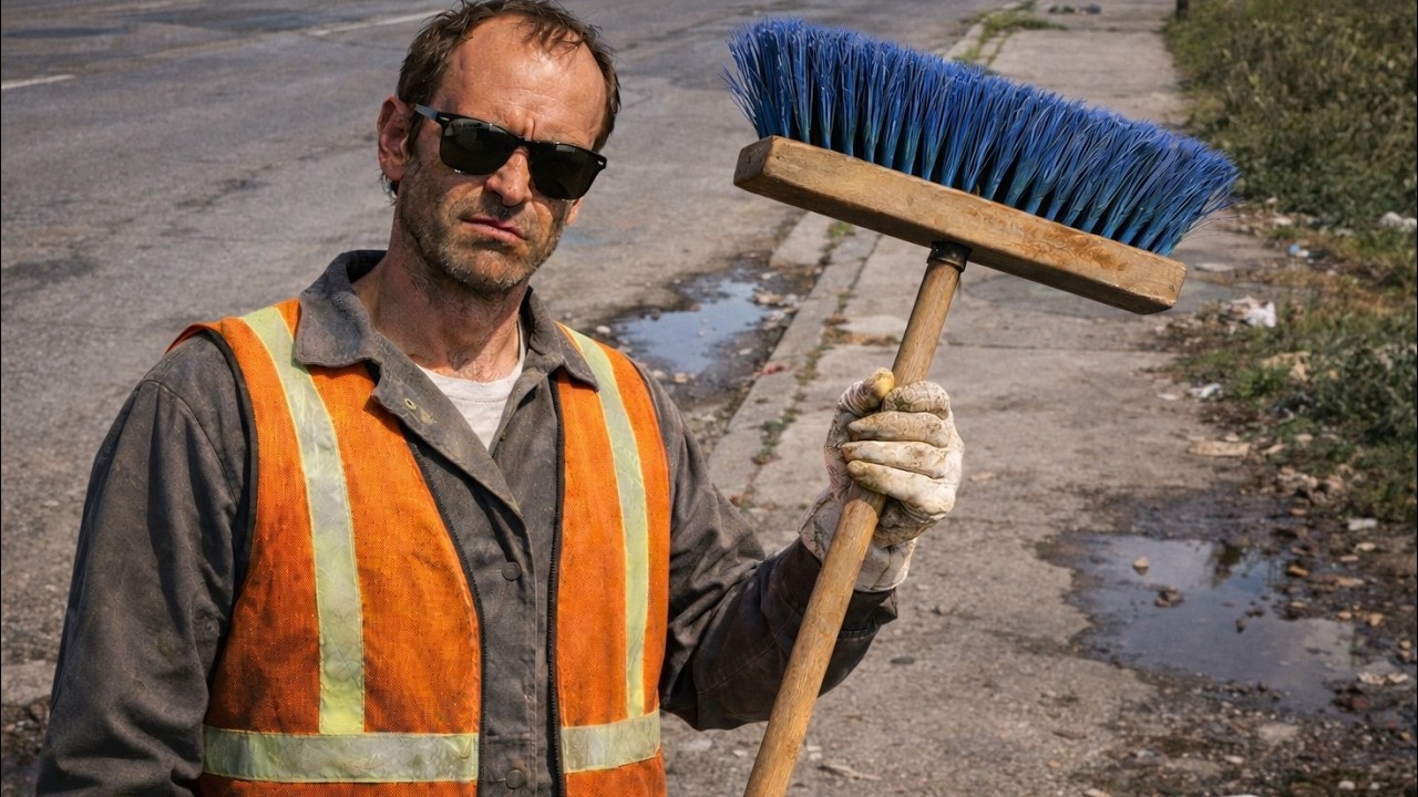 Working As a Street Sweeper (Cleaning The Streets) - GTA 5 with Graphics Mods