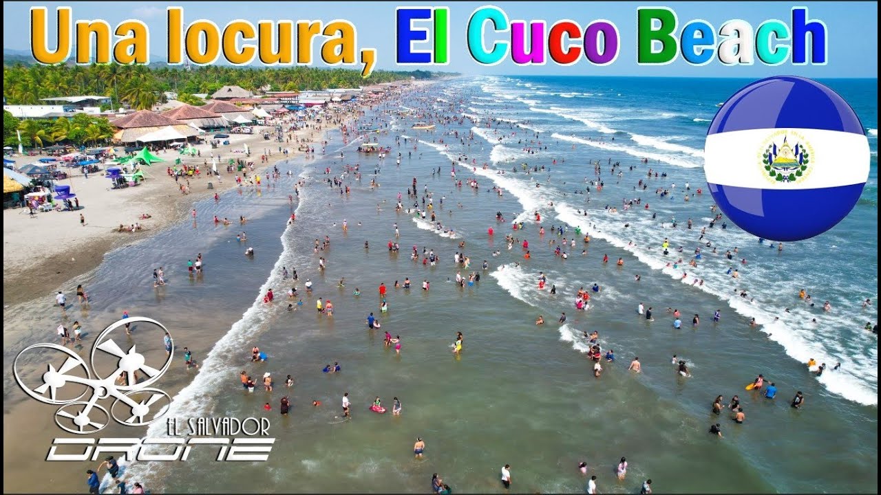 Quedarás impactado con estas tomas en El Cuco Semana Santa 2023 #elsalvador 🇸🇻 @Nayib Bukele
