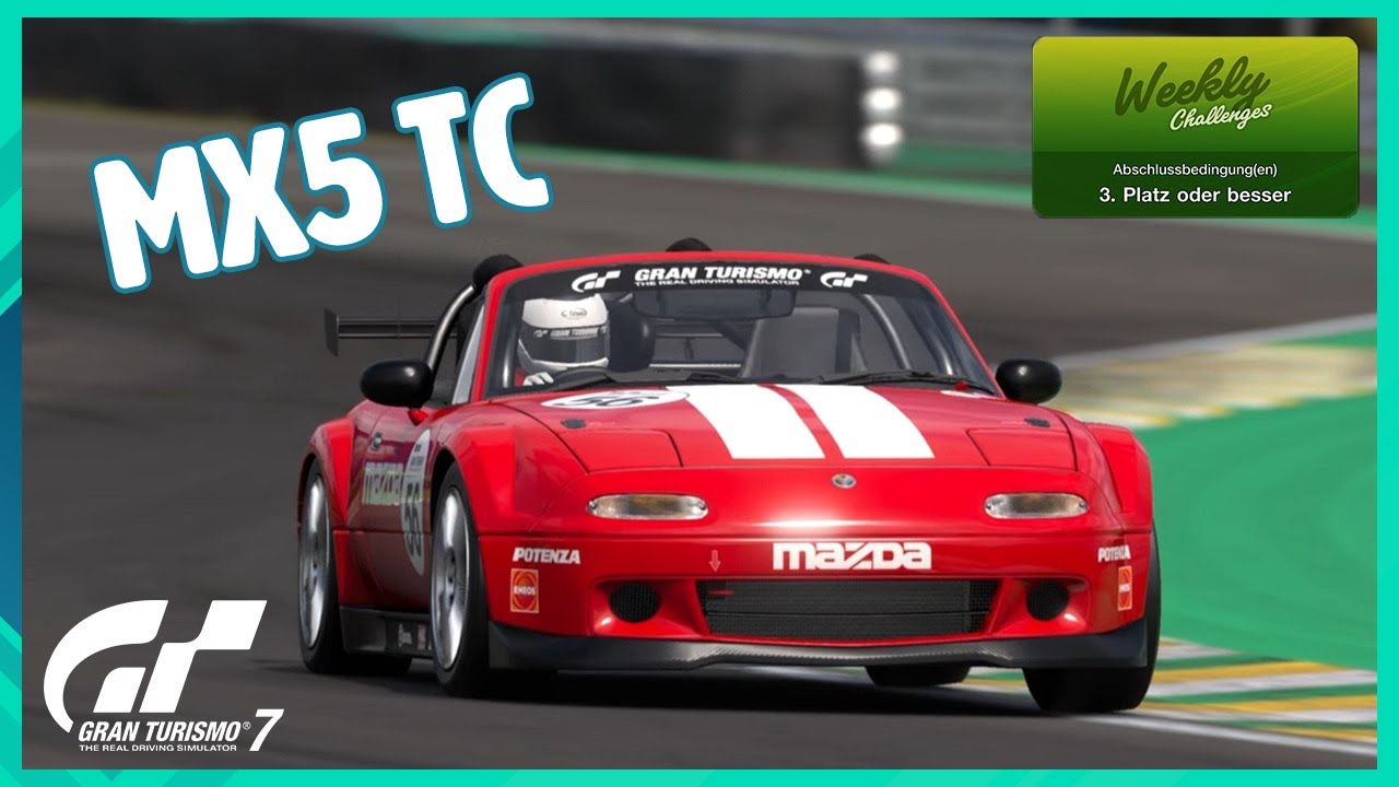Weekly Challanges | Mit dem MX5 Touring Car in Interlagos | Gran Turismo 7 VR2