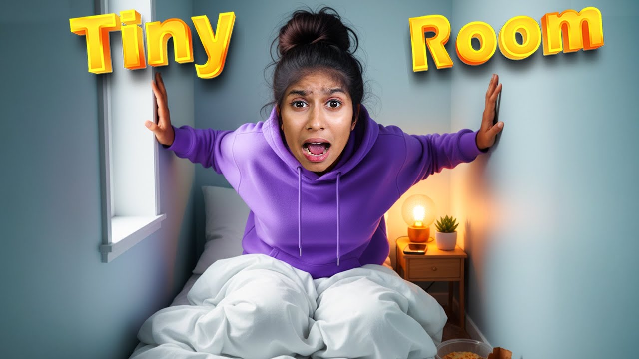 24 Hours Trapped in a Tiny Room | I Couldn’t Breathe!