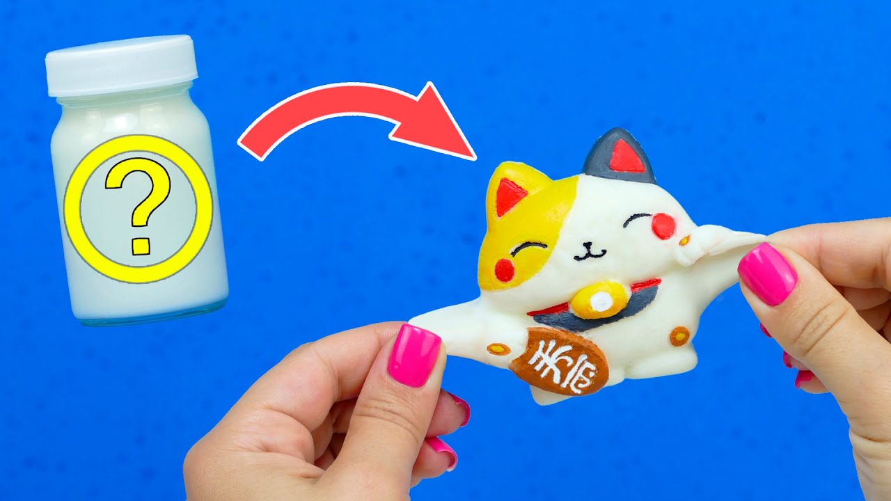 I Made Squishy! Unboxing and Testing Hitohada Gel What inside?