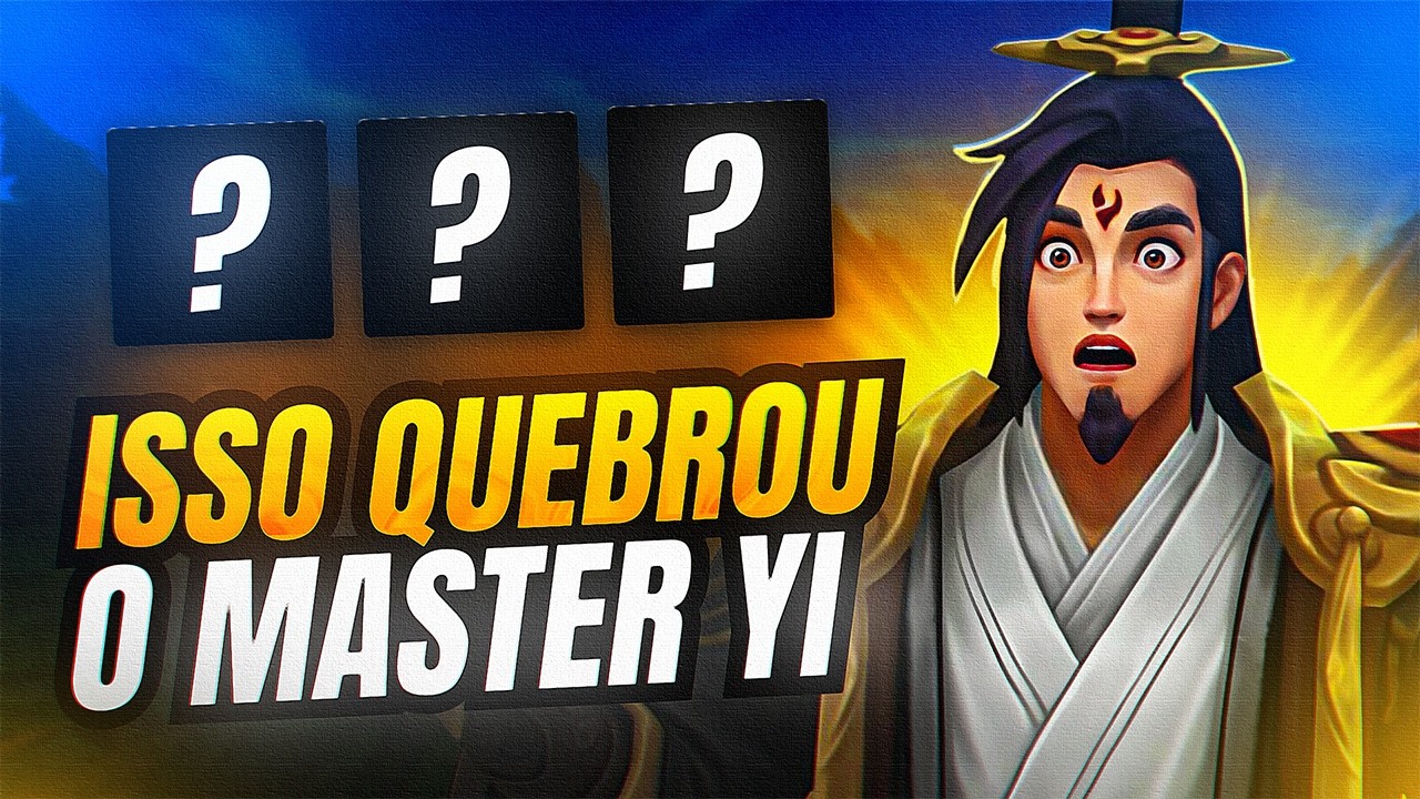 ESSES ITENS QUEBRARAM O MASTER YI! 😱