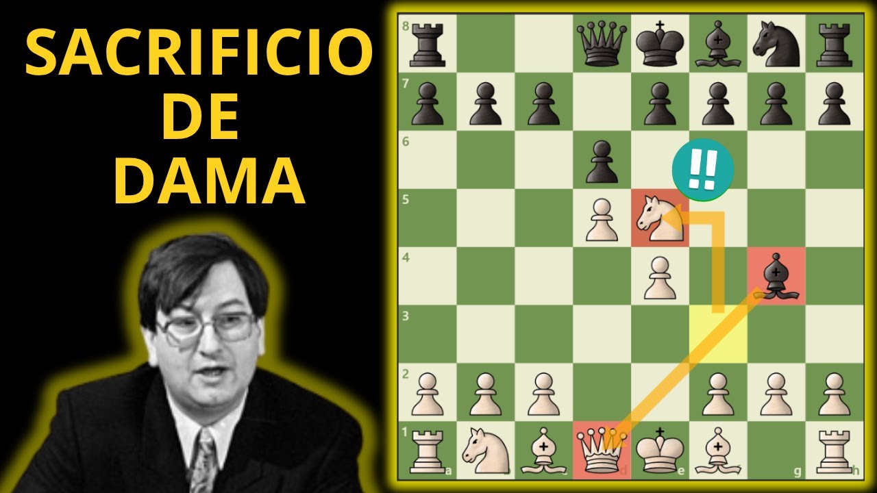 Você teria a coragem de sacrificar a dama no 5° lance???