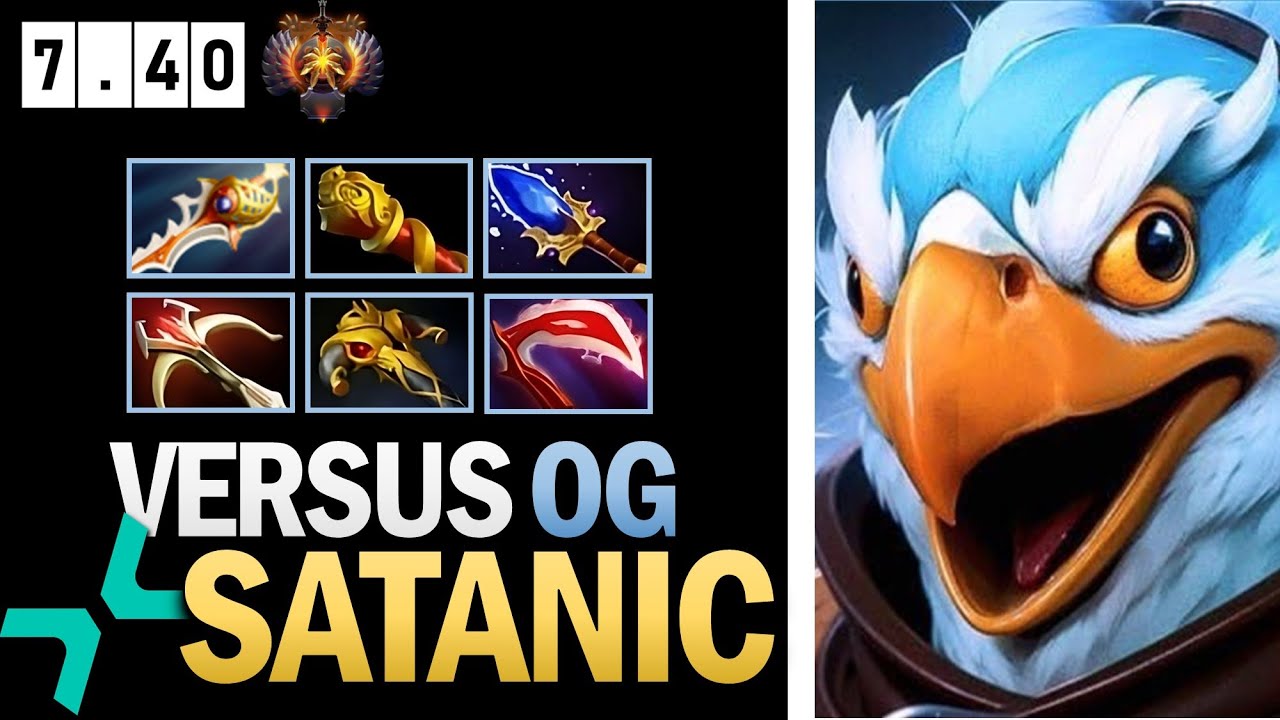 Parivision.Satanic Kez versus OG - Dota Gameplay