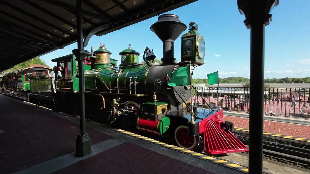 Magic Kingdom -Walt Disney World Railroad POV (Full Ride) #imrickjamesbricks