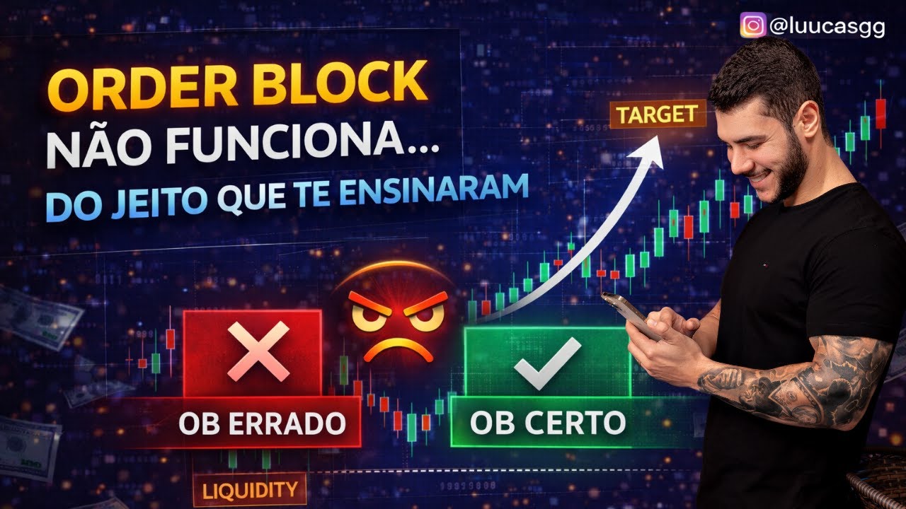 ORDERBLOCK NÃO FUNCIONA… DO JEITO QUE TE ENSINARAM | EP.04