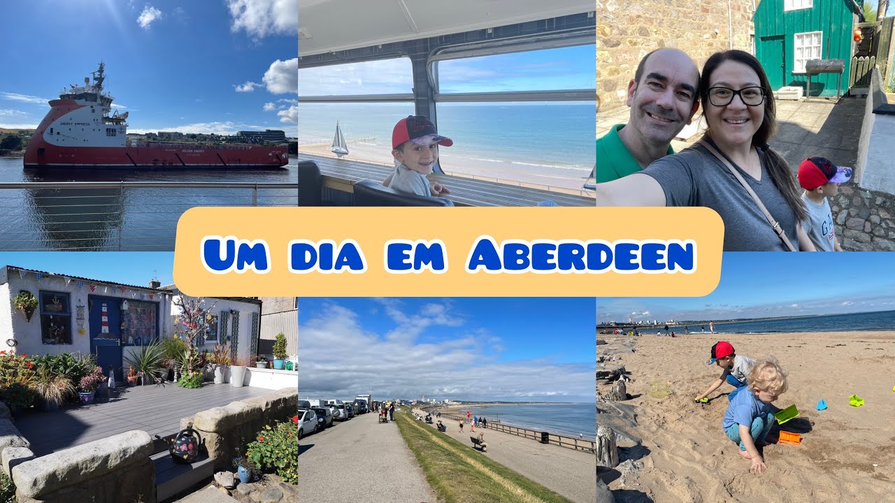 O que fazer em Aberdeen - Escócia-Footdee village- Footdee beach.