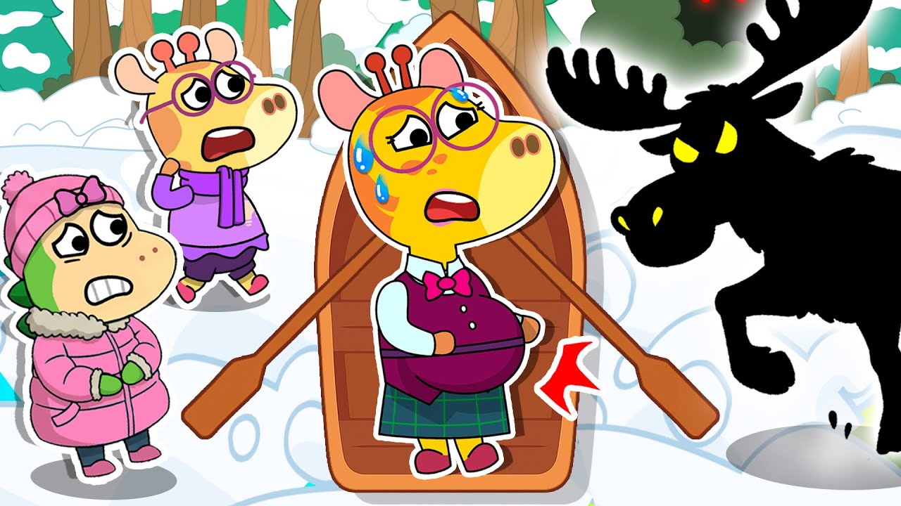🚨 Mrs Long Trip to The Hospital 🚑 Snow Storm ❄️ Winter Adventure 🔥 Fire Spike Kids Stories