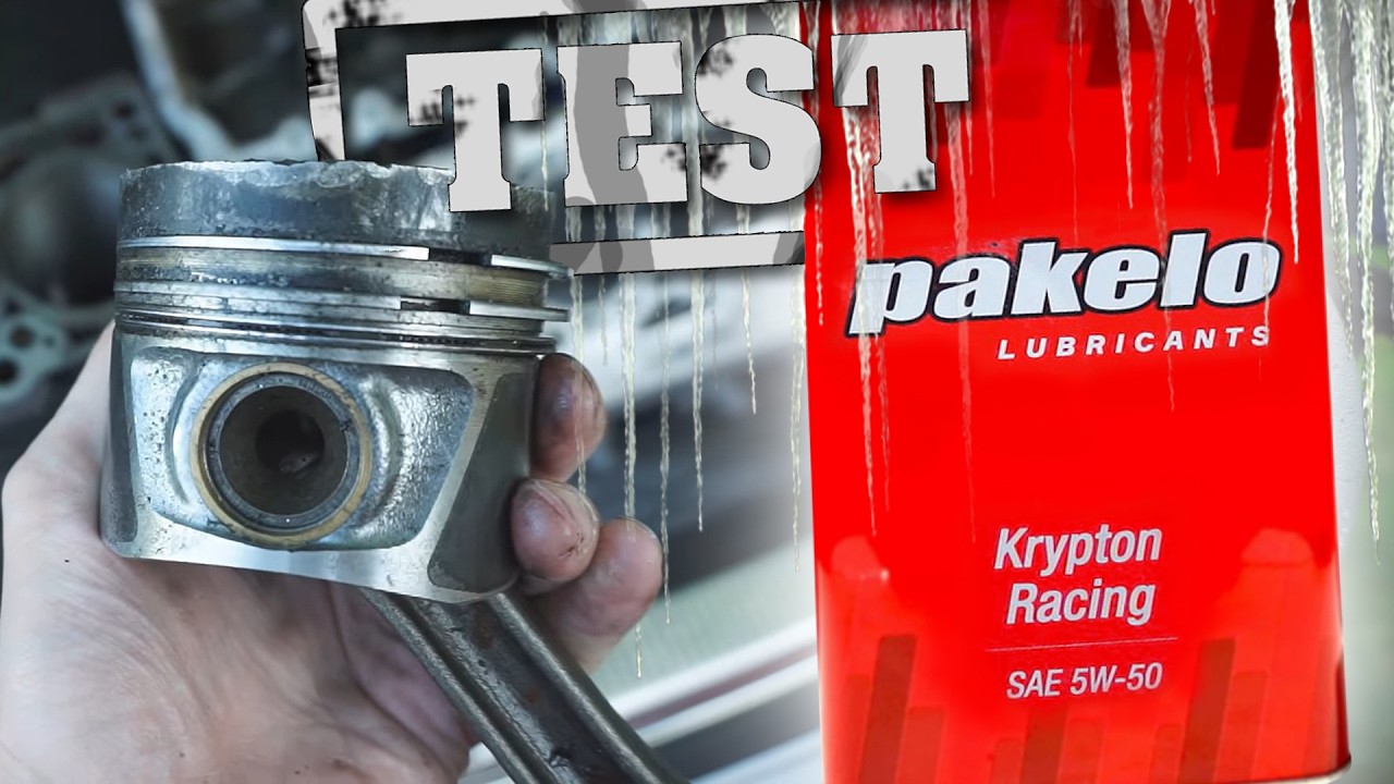 Pakelo Krypton Racing 5W50 Najlepszy olej do zimnego rozruchu. What is the best oil for cold starts?