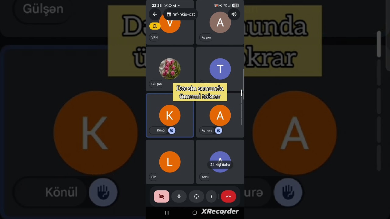 Coğrafiyadan ümumi təkrar