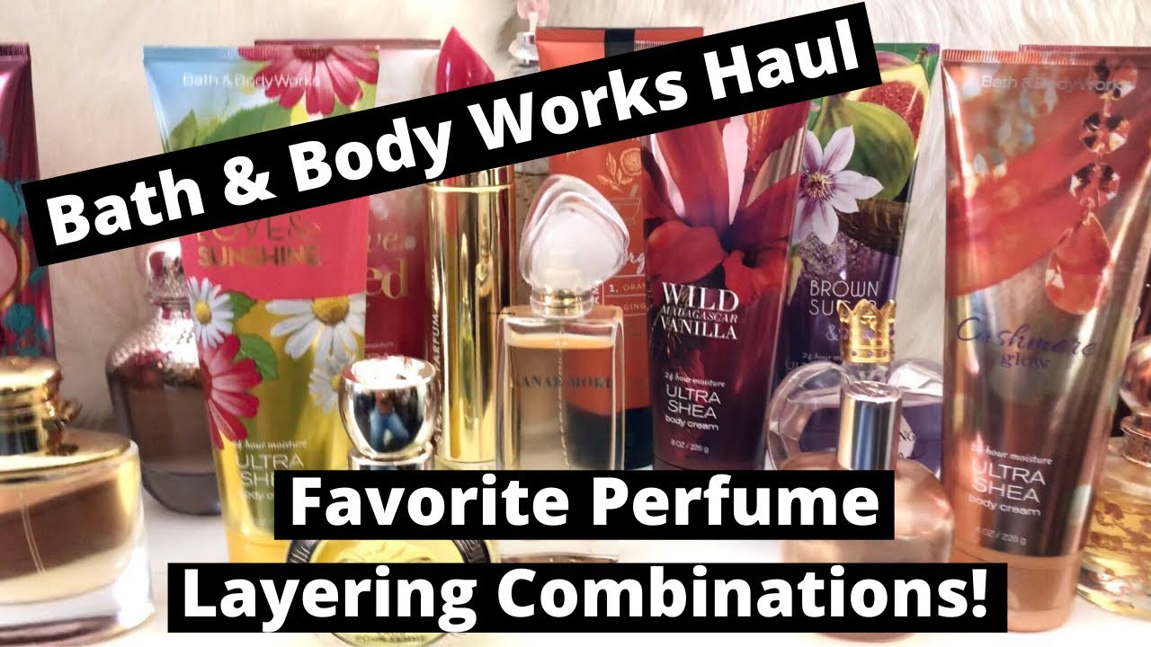 Bath & Body Works Lotion and Perfume Layering | Bath & Body Works Haul