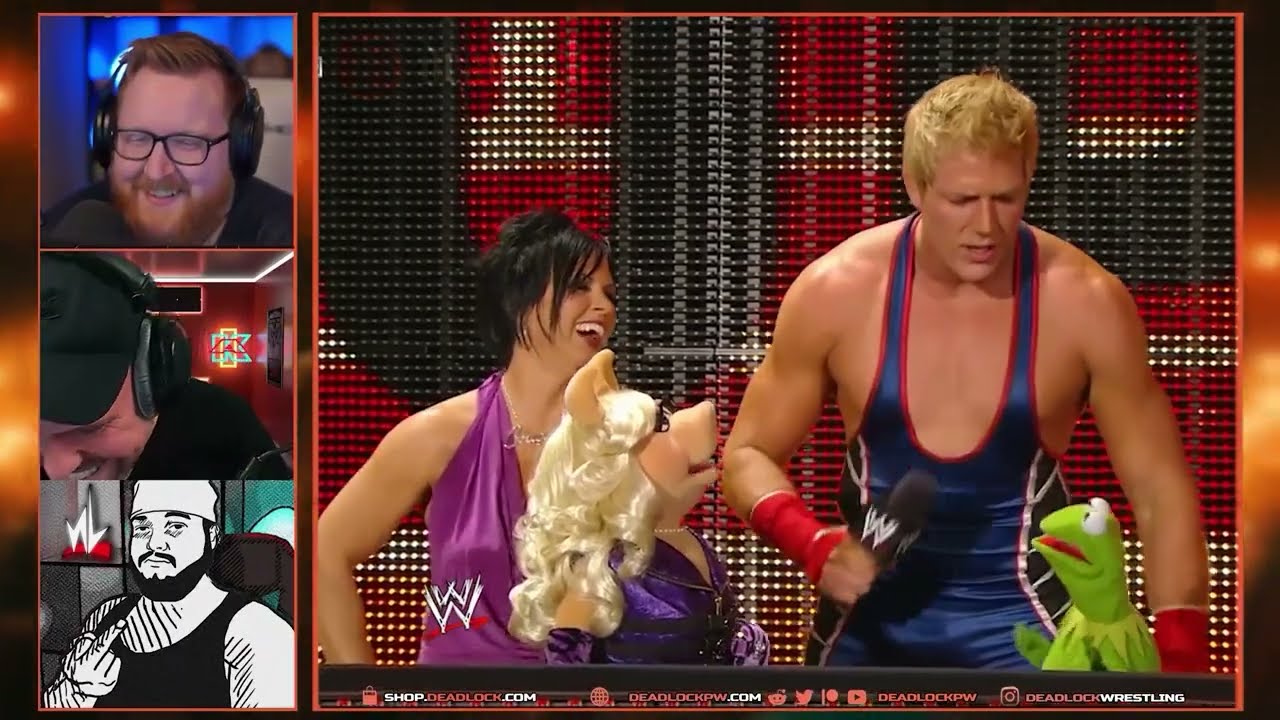 [ᴅᴇᴀᴅʟᴏᴄᴋ 𝖍𝖎𝖌𝖍𝖑𝖎𝖌𝖍𝖙] The Muppets Invade Raw! (And Beaker meets Christian/Sheamus!) #deadlockpodcast