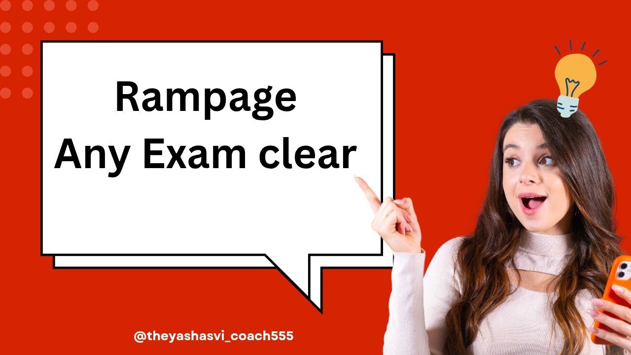 Rampage Any Exam Clear with Guaranteed #nevillegoddard #lawofmanifestation #lawofassumption 