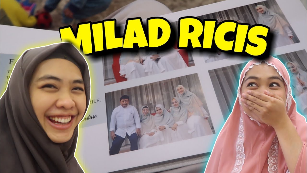 Milad Ria Ricis dapat hadiah istimewa dari keluarga.