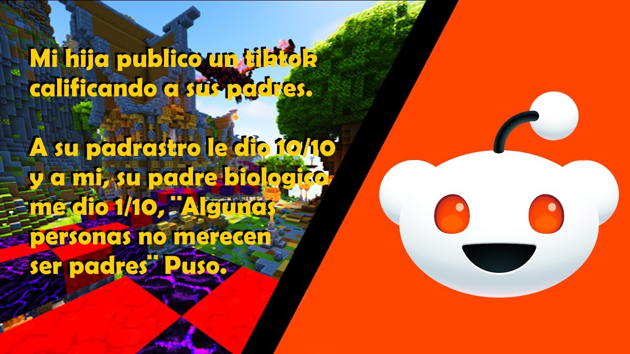 Mi hija publico un tiktok calificando a sus padres, a su padrastro le dio 10/10 y a mi me dio 1/10.