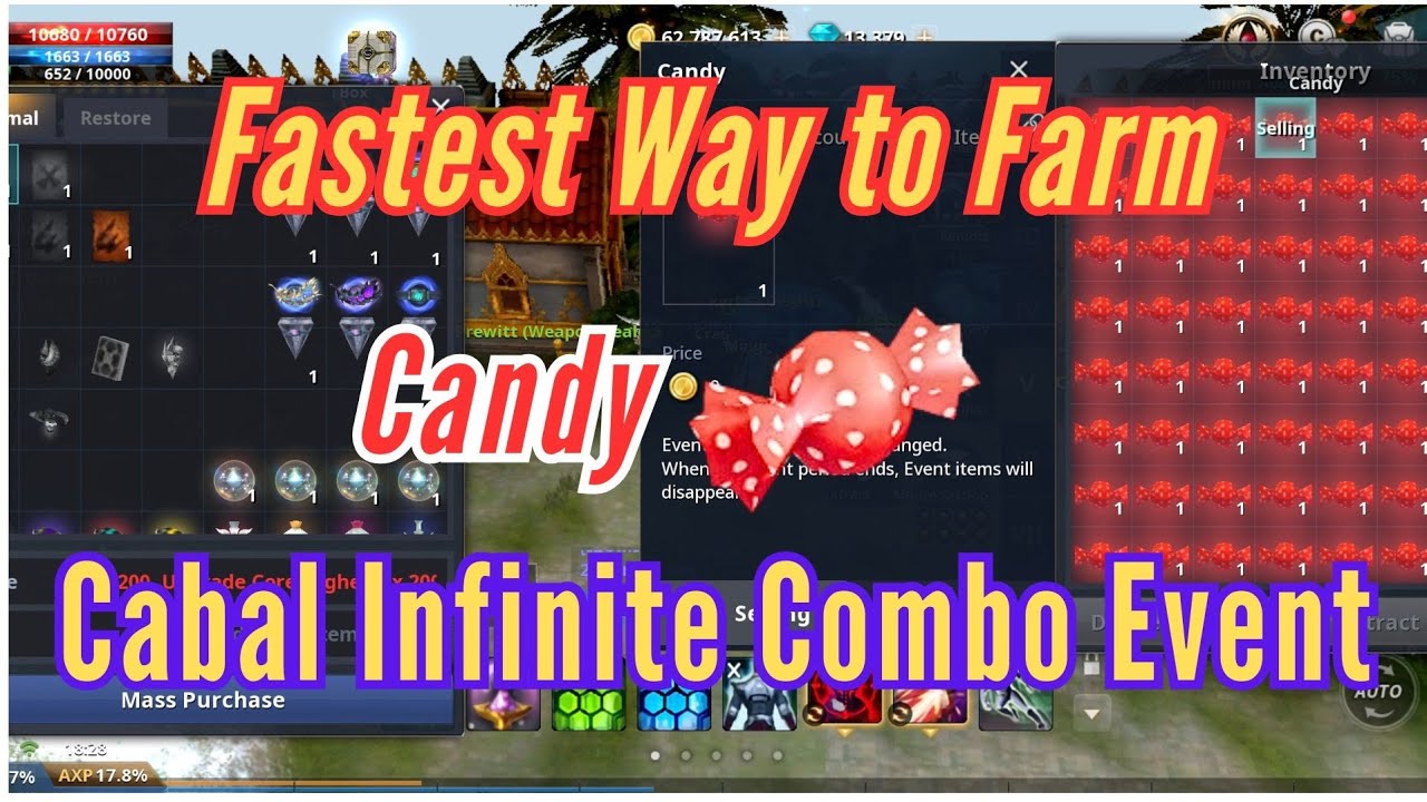 Fastest Way to Farm Candy – Cabal Infinite Combo Event Tips!