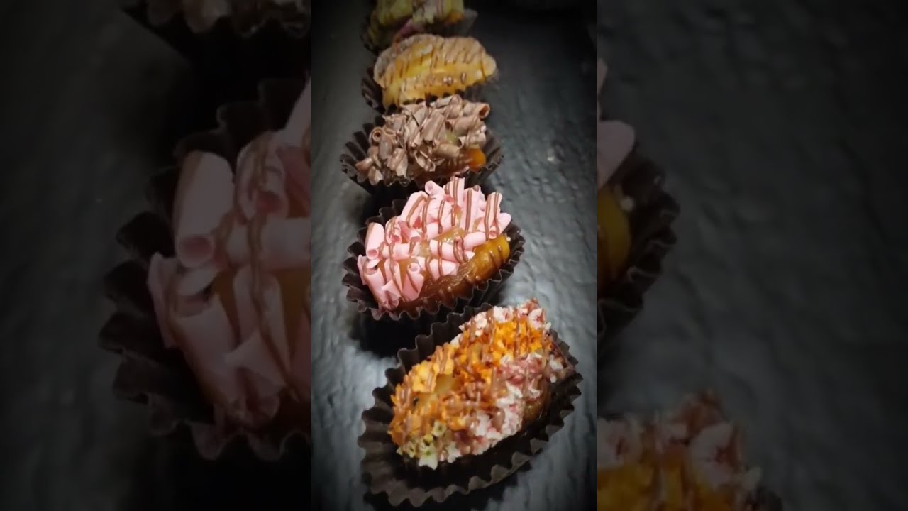 وصفة التمر المحشي Dattes farcies  بعدة اذواق من تقديم الشاف طاهر عزيزي