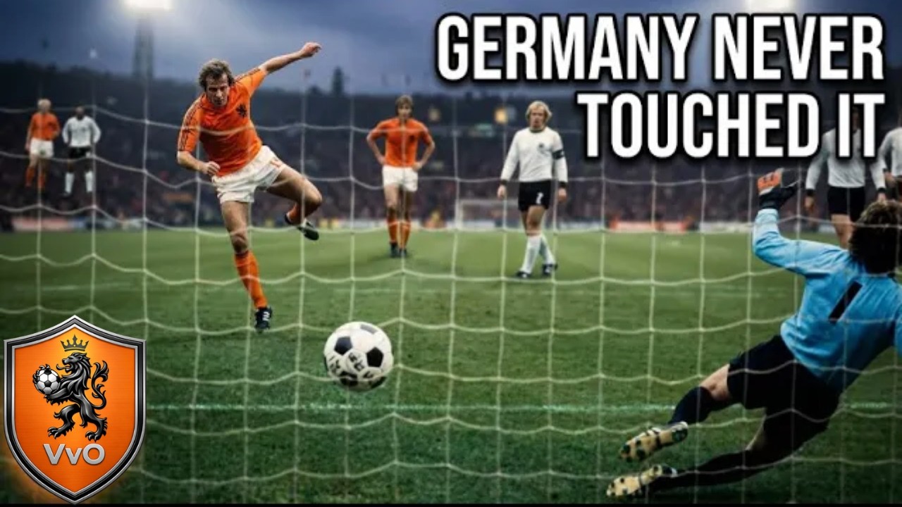 1974 World Cup Final - Oranje scores before a single German player has even touched the ball