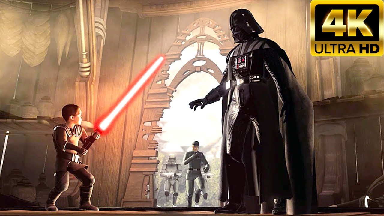 Darth Vader Finds Jedi Son Scene (2025) - Star Wars