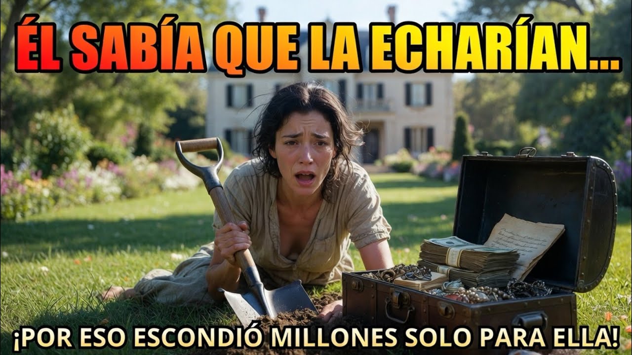 ¡ELLA FUE DESPEDIDA SIN PIEDAD... ¡PERO EL JARDINERO LE DEJÓ MILLONES ESCONDIDOS BAJO UN ÁRBOL! 😱💰 