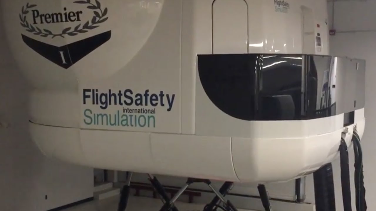Wichita ILS and a Beechcraft Premier full motion Simulator