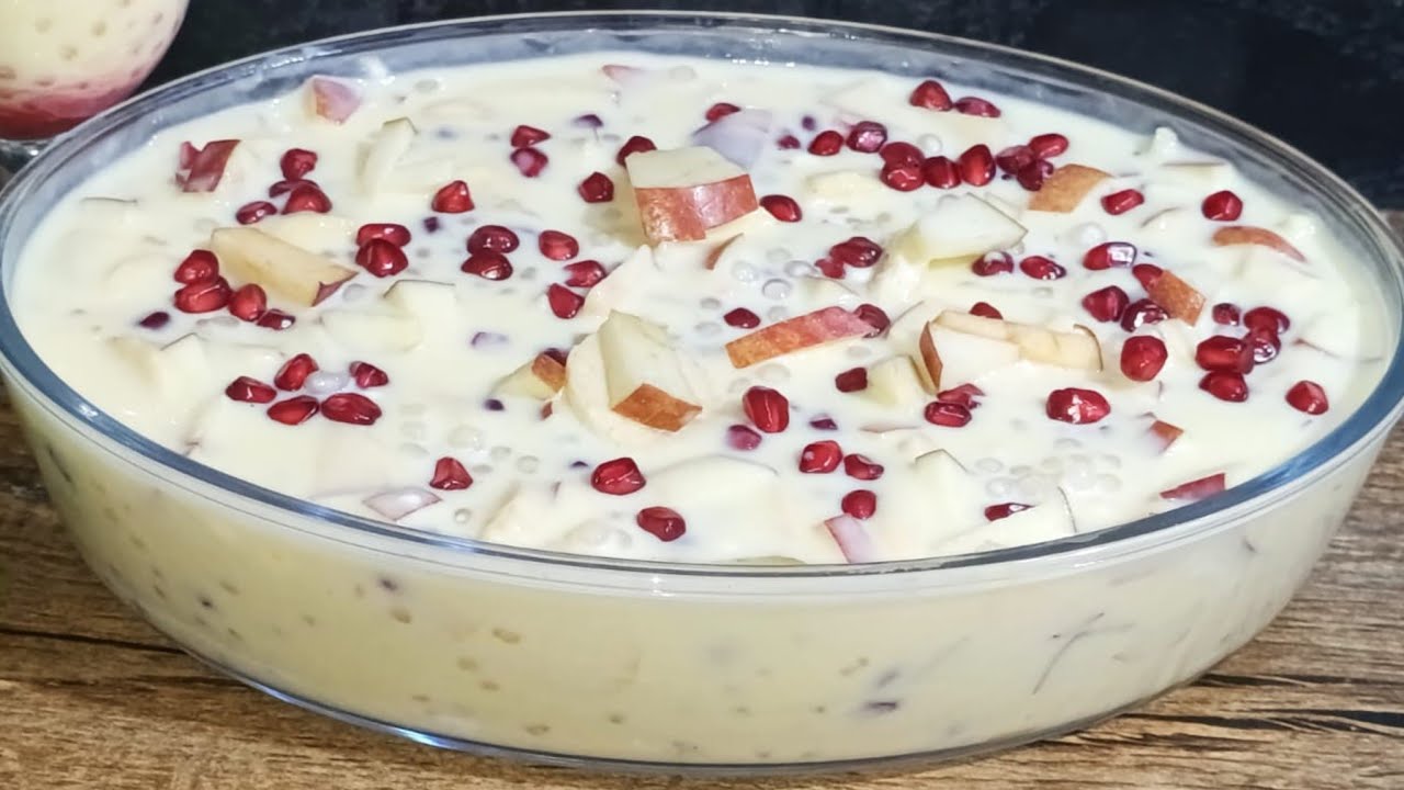 Sabudana Fruit Custard Recipe || Sago Fruit Custard Recipe||साबुदाना फ्रुट कस्टर्ड रेसिपी 