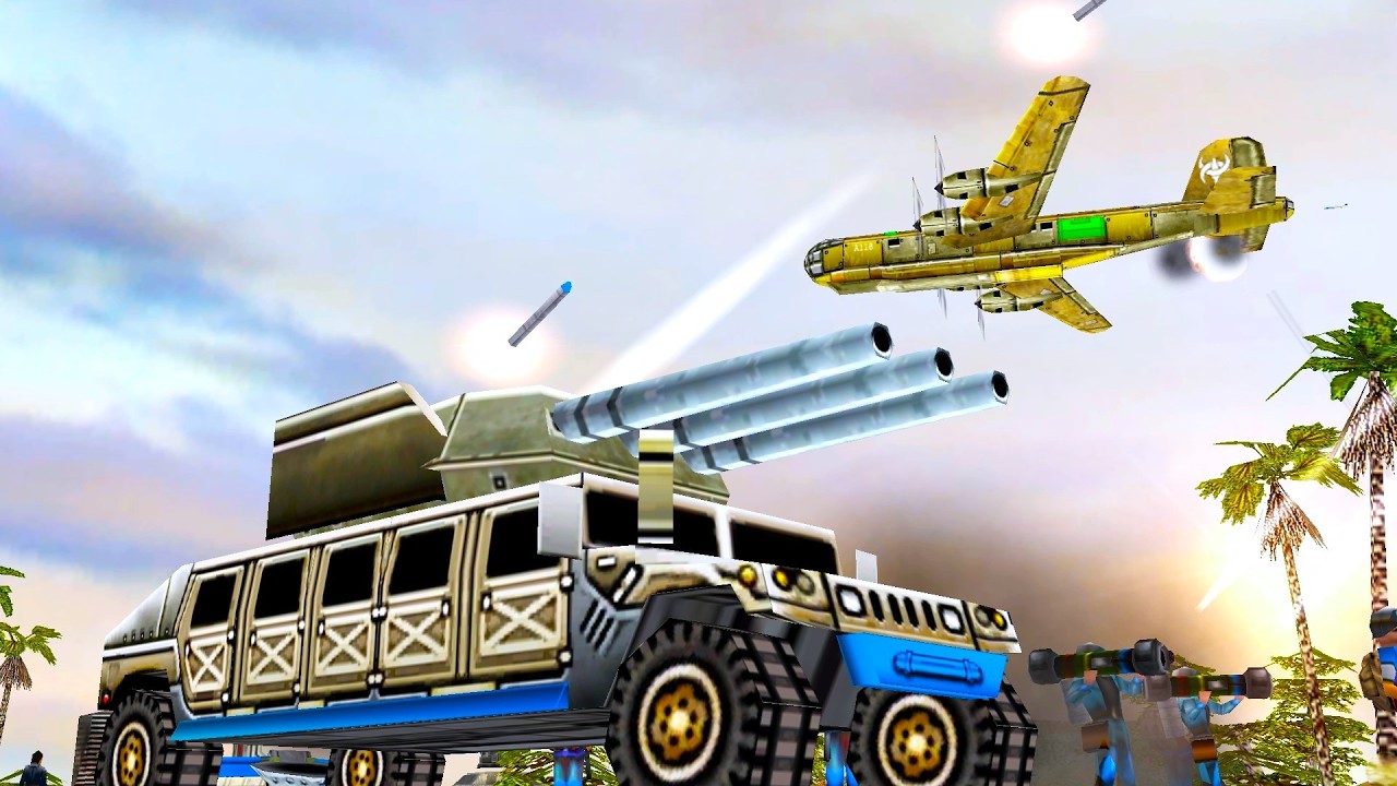 GLA Workers Revolt Against US Forces With Forklifts | Generals Shockwave Chaos Mod - Mission Map
