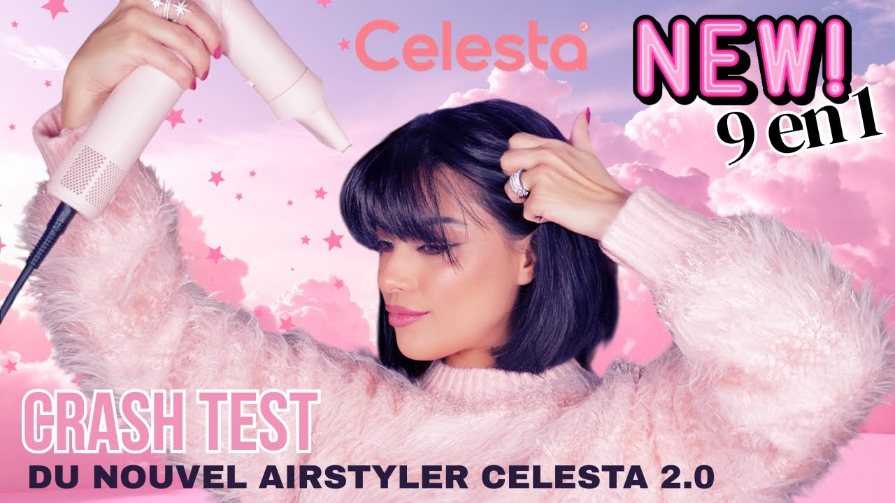 JE TESTE LE  NOUVEL AIRSTYLER 9 EN 1 CELESTA ET IL EST INCROYABLE !!!!!!!!!