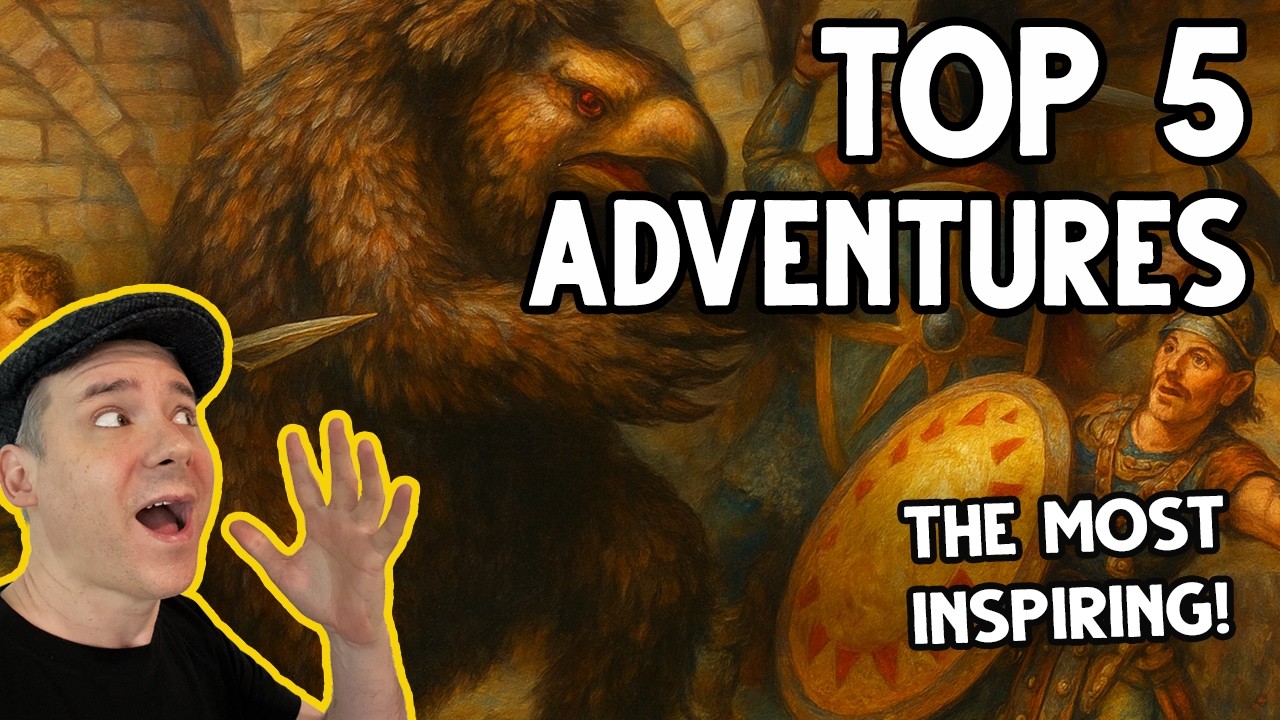 Top 5 Most Inspiring RPG Adventures