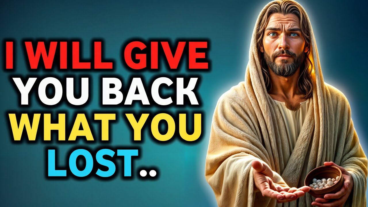 God Message hub : I WILL GIVE YOU BACK WHAT YOU | God  Says | God Message Today | Gods Message Now