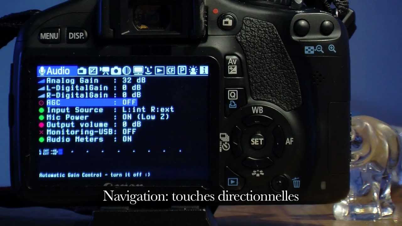 Magic Lantern pour débutants III: son économique - Tutoriel