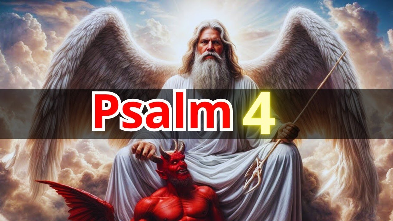 PSALM 4: ZEER KRACHTIG GEBED OM VIJANDEN EN AL HET KWAAD TE VERNIETIGEN.