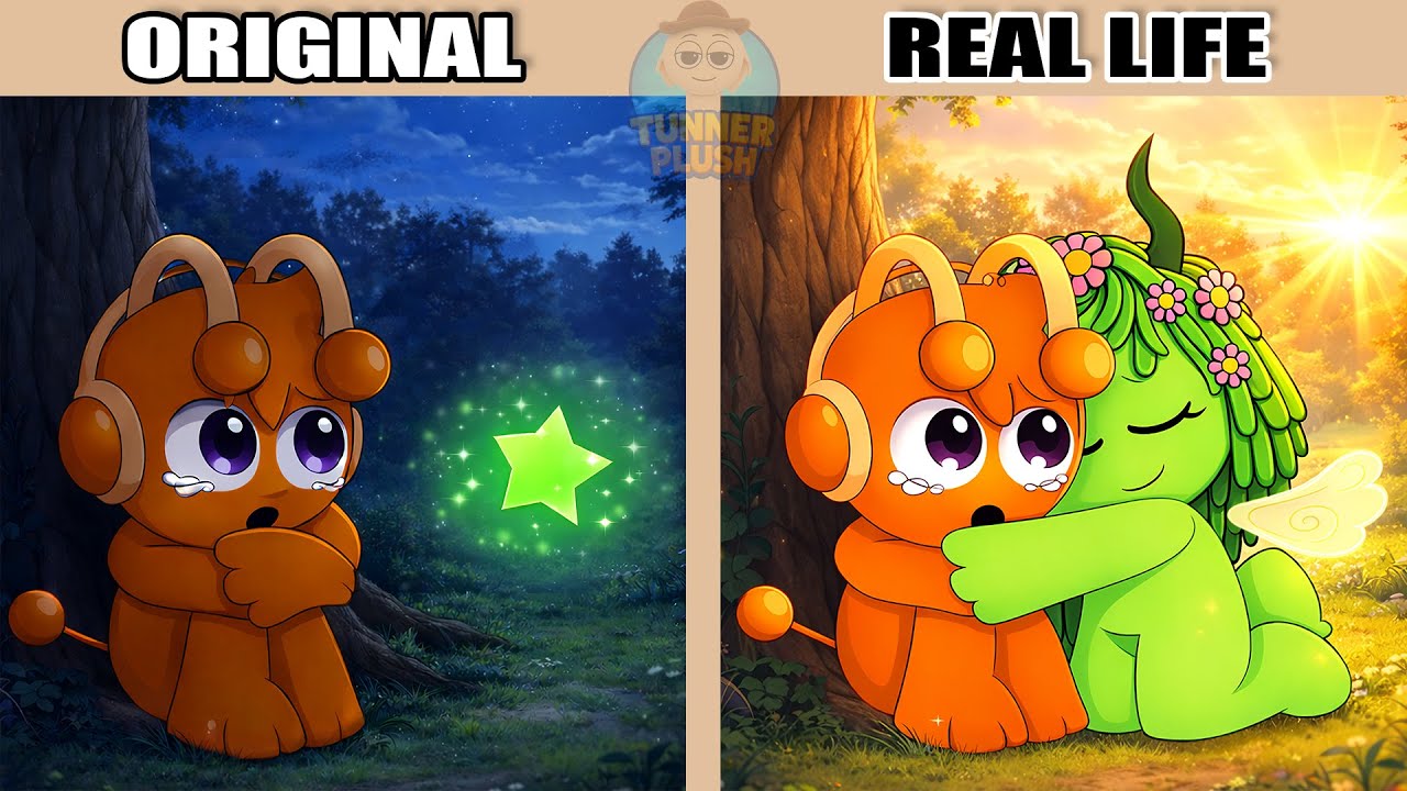 Best TikToks of Incredibox Sprunki: Oren & Vineria Under Star Light ✨💔 | Original vs Plush Toys