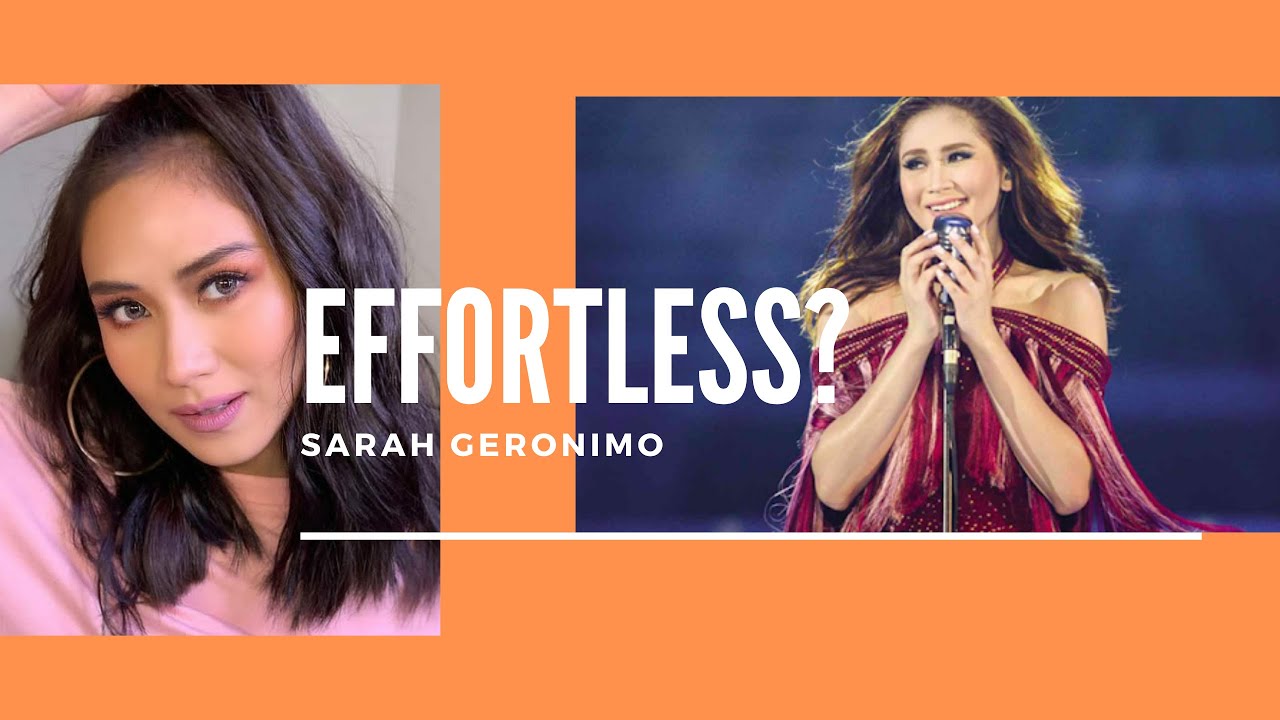 Sarah Geronimo's EFFORTLESS Vocal Moments