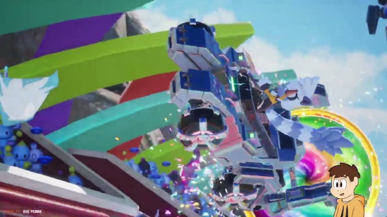 Intento jugar al Sonic carricoches, pero improvisamos por culpa del Tebas