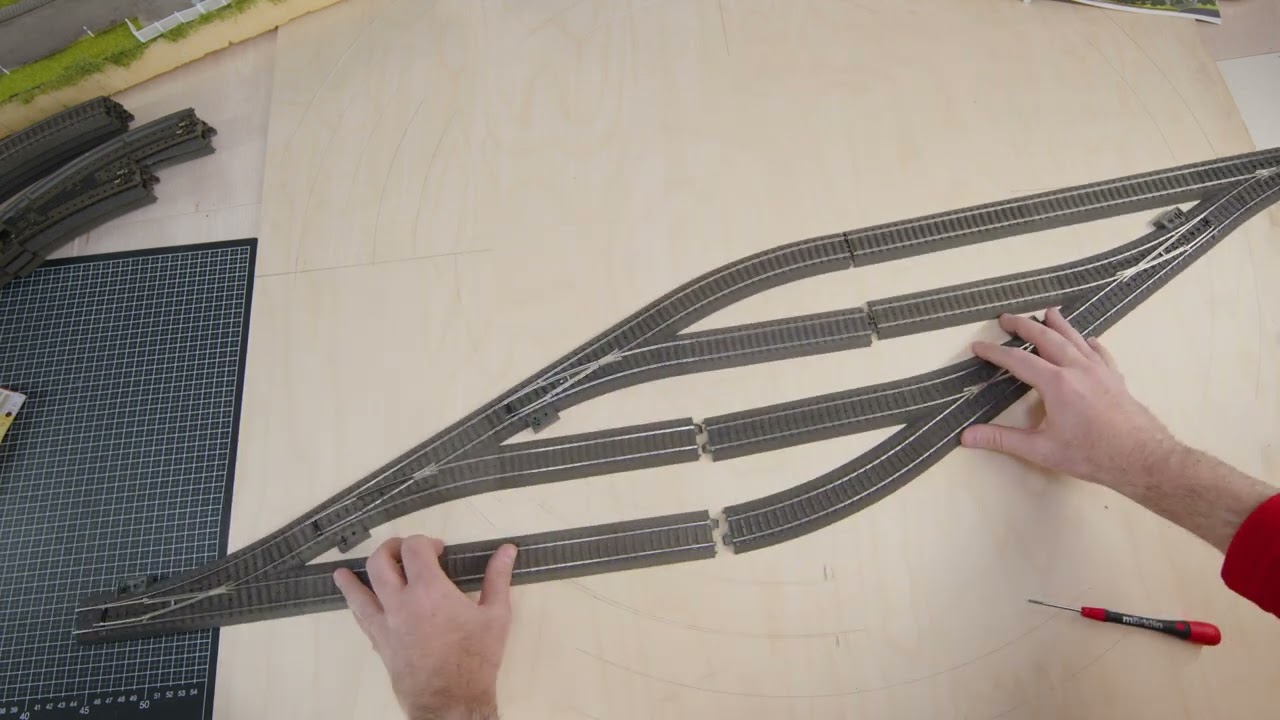 Model Railway Staging Yard with Märklin C-Track - Build a Hidden Yard with Märklin